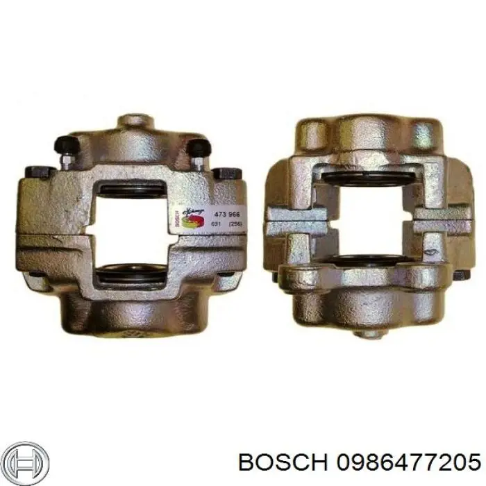 Купить 0986477205 Bosch Тормозной барабан