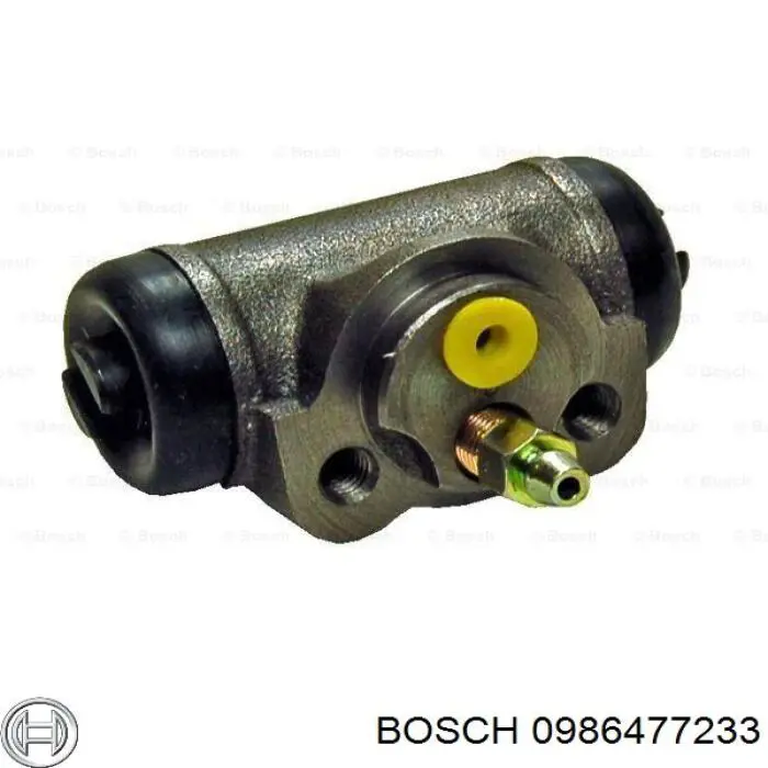 Купить 0986477233 Bosch Тормозной барабан