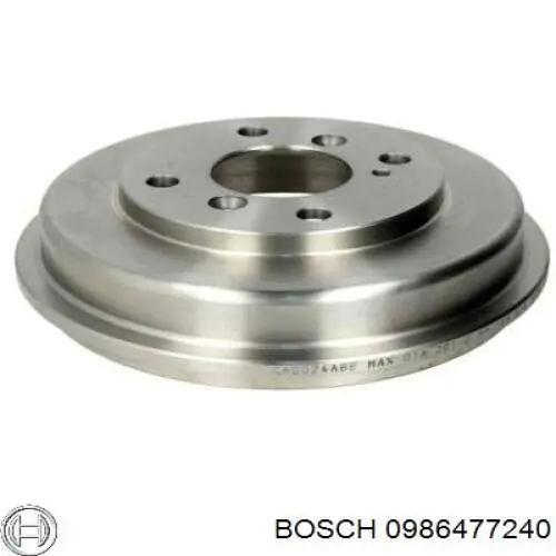 Барабан тормозной задний BOSCH 0986477240