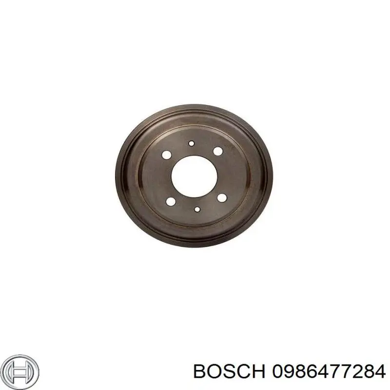 Тормозной барабан 0986477284 Bosch