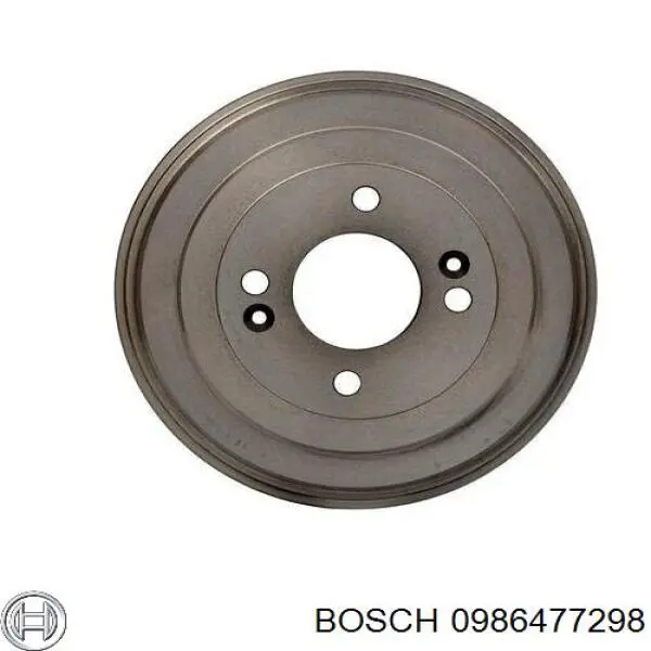 Тормозной барабан 0986477298 Bosch