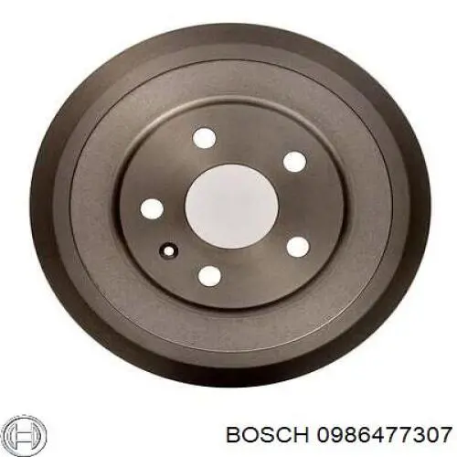 Тормозной барабан 0986477307 Bosch