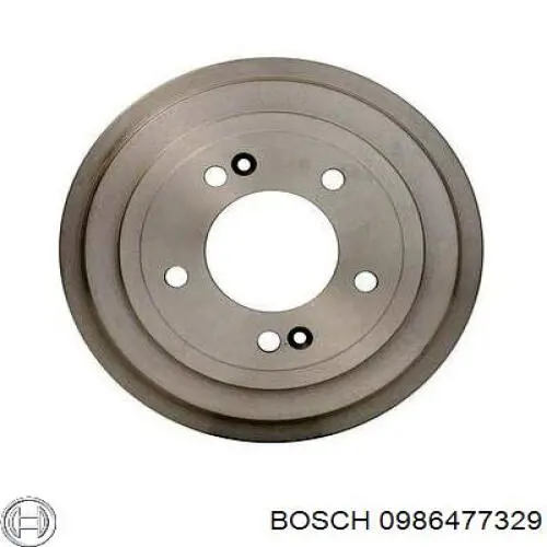 14E27520 Brembo Тормозной барабан