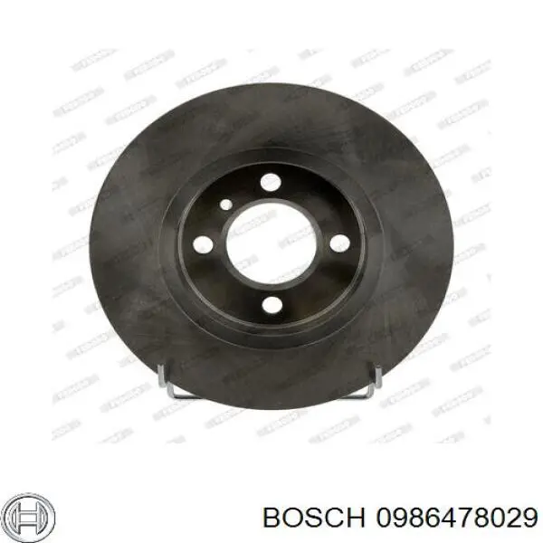 Купить 0986478029 Bosch Ротор тормозной