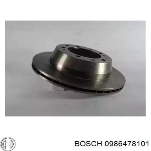 Тормозные диски 0986478101 Bosch