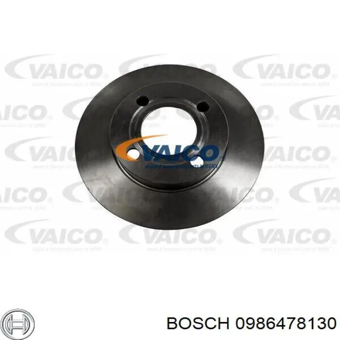 Тормоз дисковый передний Bosch 0986478130 цена, от 32.84 USD