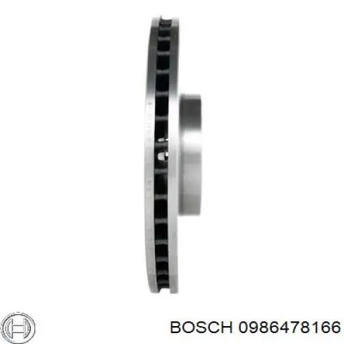 0986478166 Bosch тормозные диски