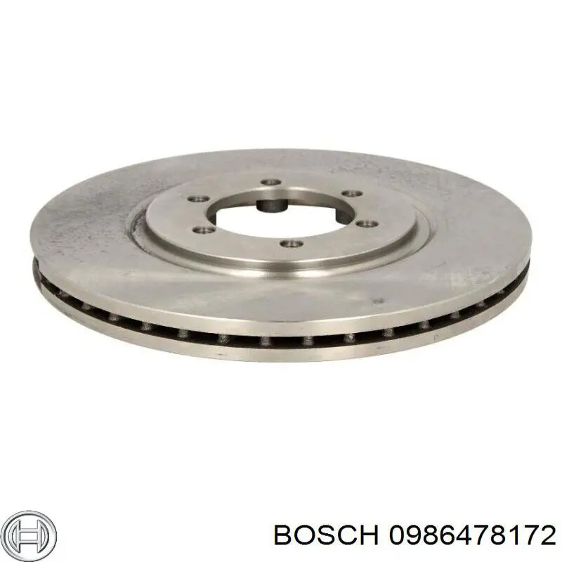 Задний тормозной диск Bosch 0986478172 цена, от 28.56 USD