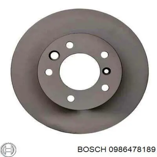 Тормоз дисковый передний Bosch 0986478189 цена, от 51.05 USD