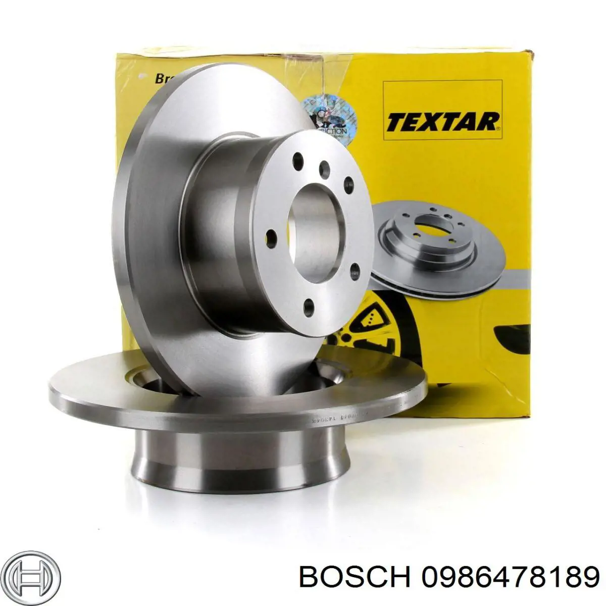 Передние тормозные диски 0986478189 Bosch