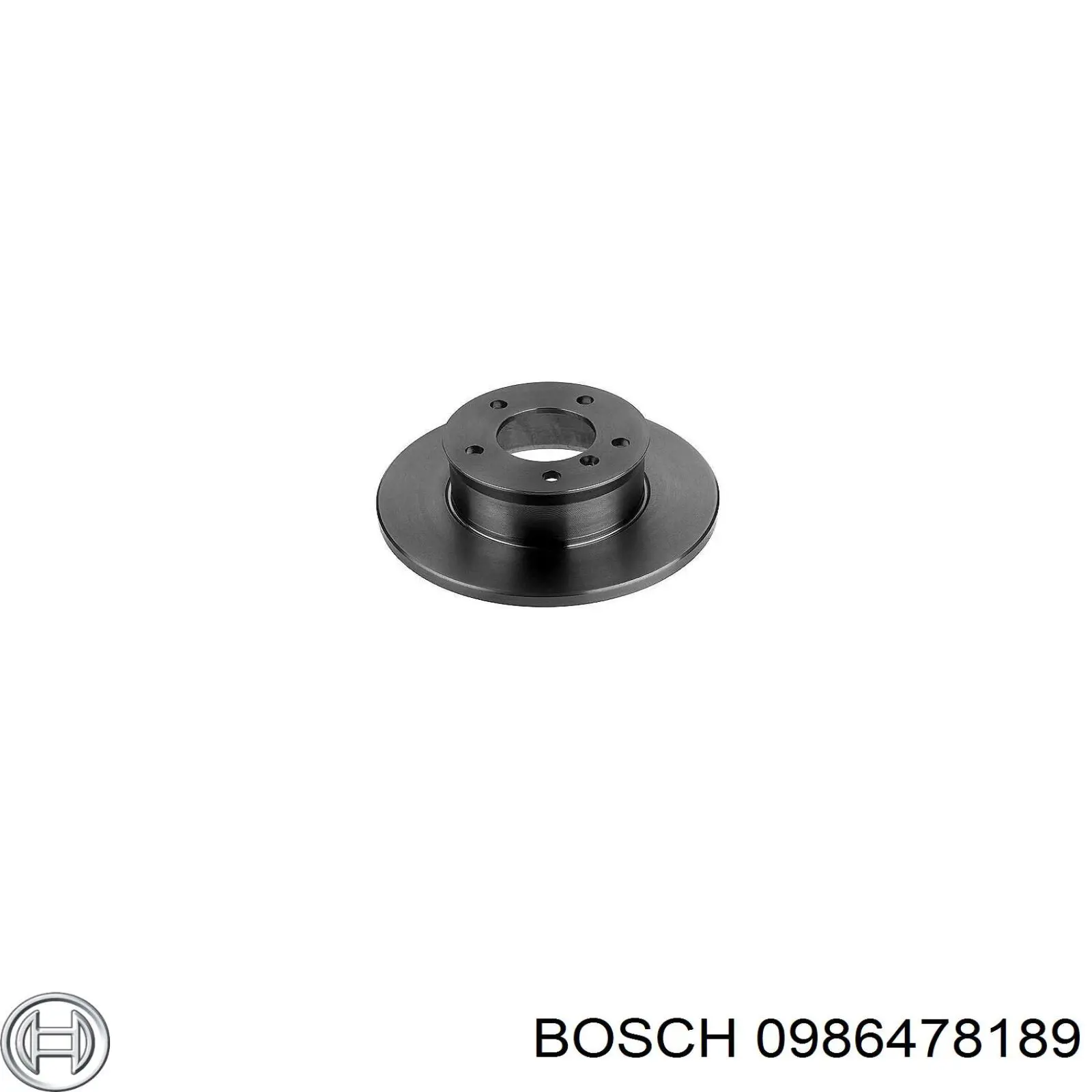 0986478189 Bosch Диск тормозной передний