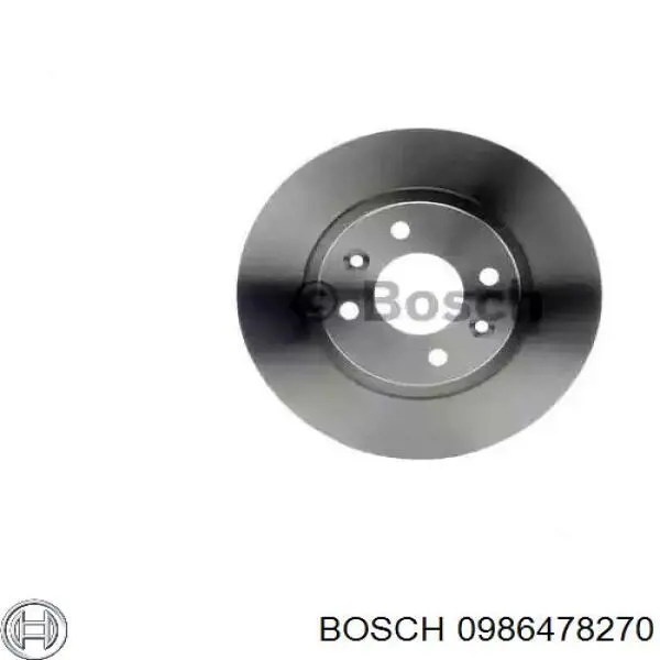 0 986 478 270 Bosch диск тормозной передний
