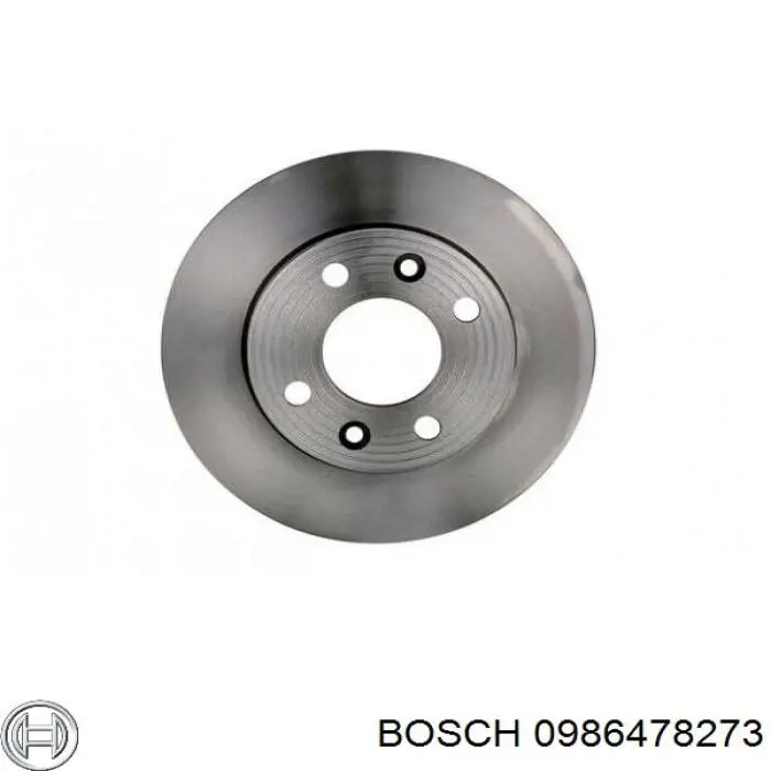 0986478273 Bosch передние тормозные диски