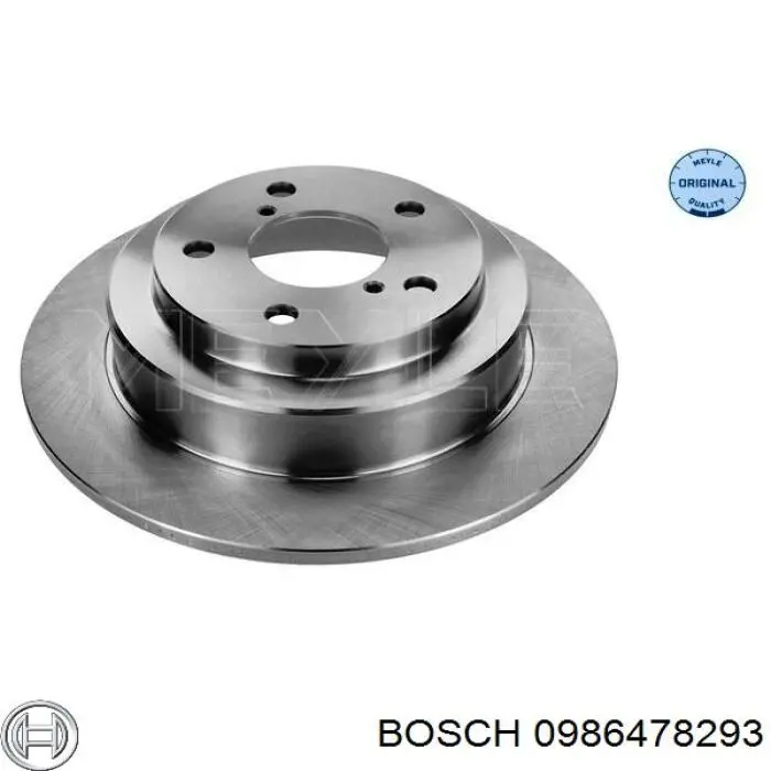 Купить 0986478293 Bosch Ротор тормозной
