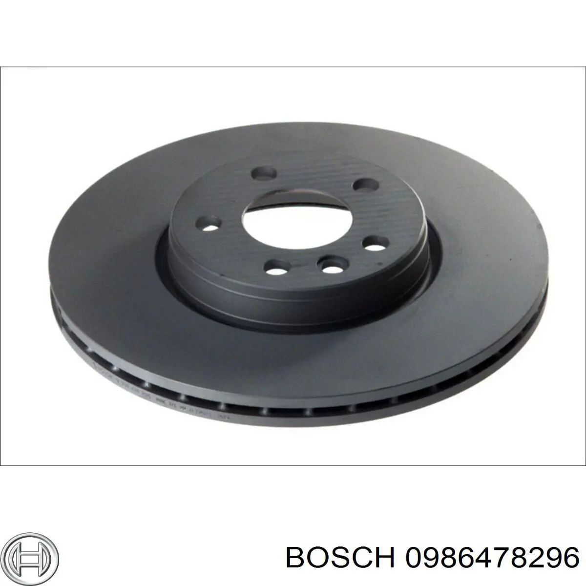 0986478296 Bosch диск тормозной передний
