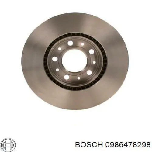 Гальмо дискове переднє 0986478298 Bosch