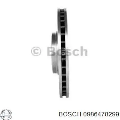Передние тормозные диски 0986478299 Bosch