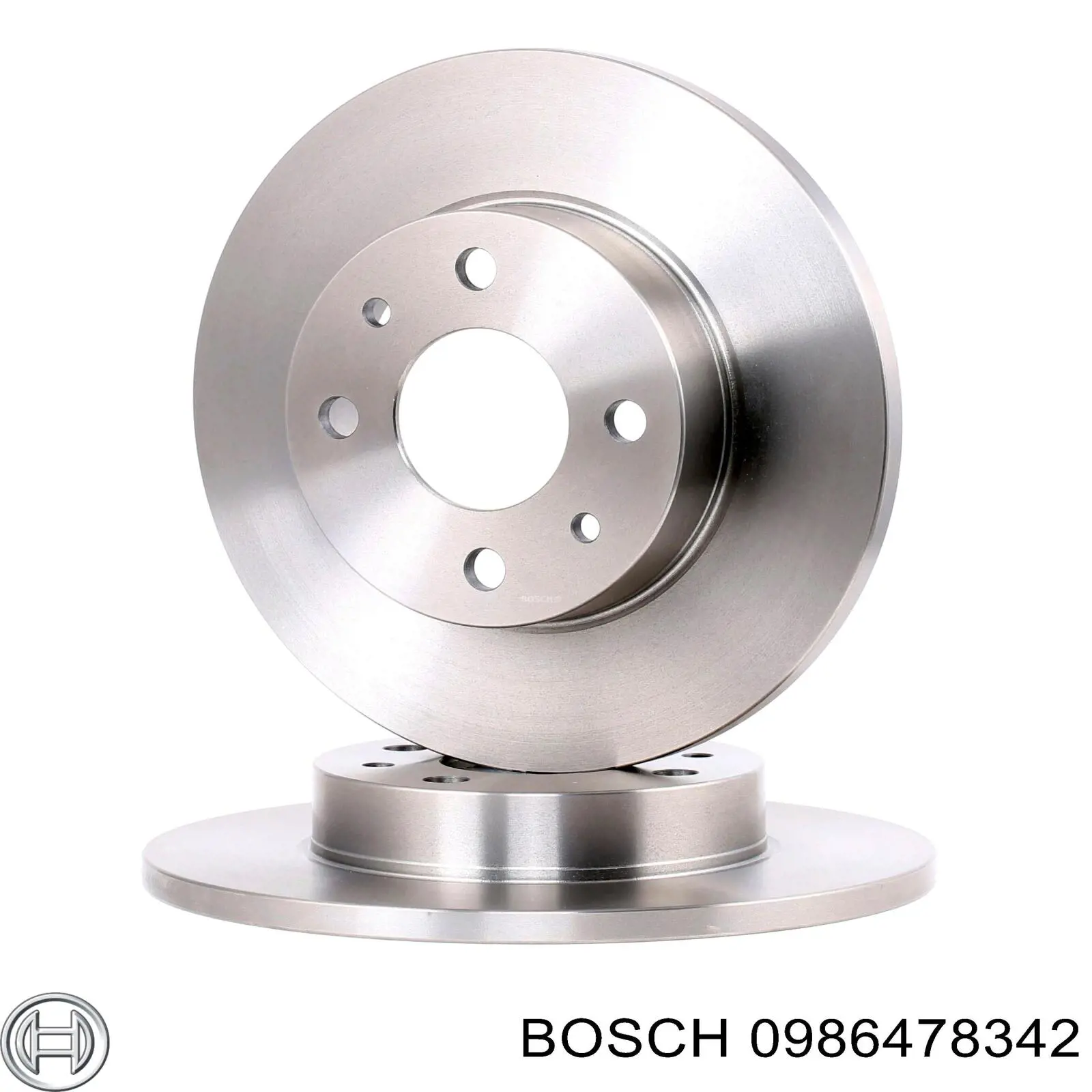 Диск гальмівний задній 0986478342 Bosch