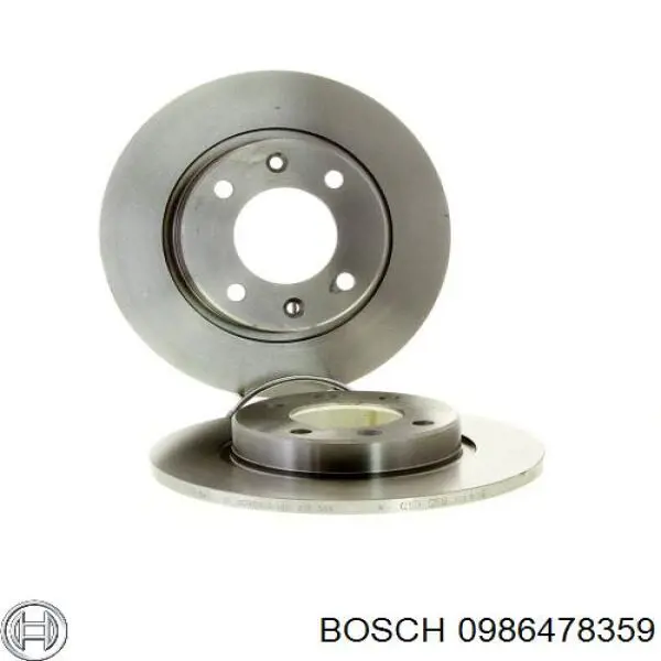 Compre 0986478359 Bosch Disco do freio traseiro