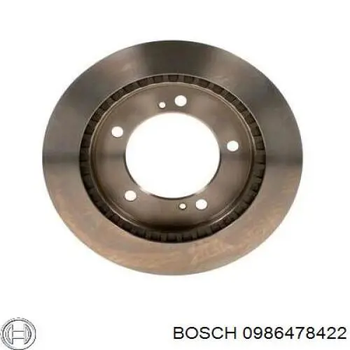 Freno de disco delantero 0986478422 Bosch
