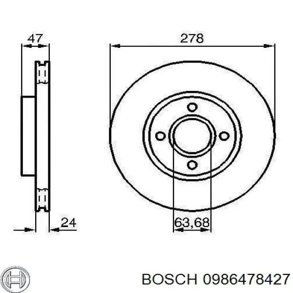 0986478427 Bosch