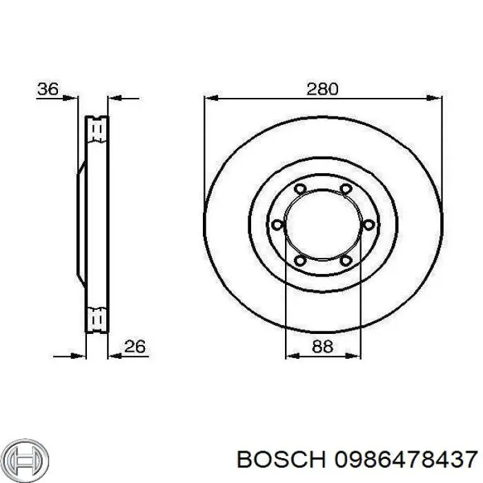 0986478437 Bosch