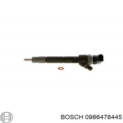 Купить 0986478445 Bosch Диск тормозной задний