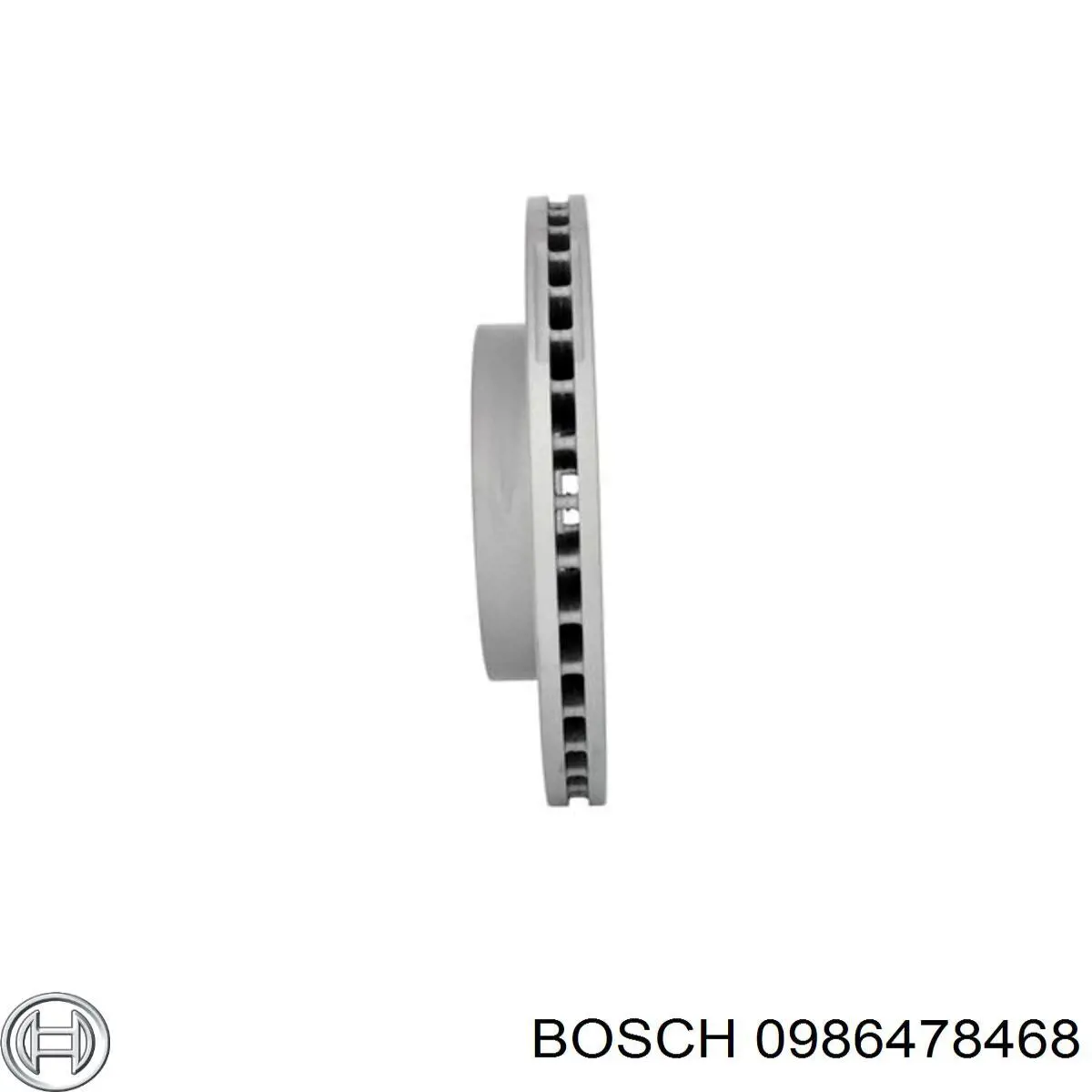 Передние тормозные диски 0986478468 Bosch