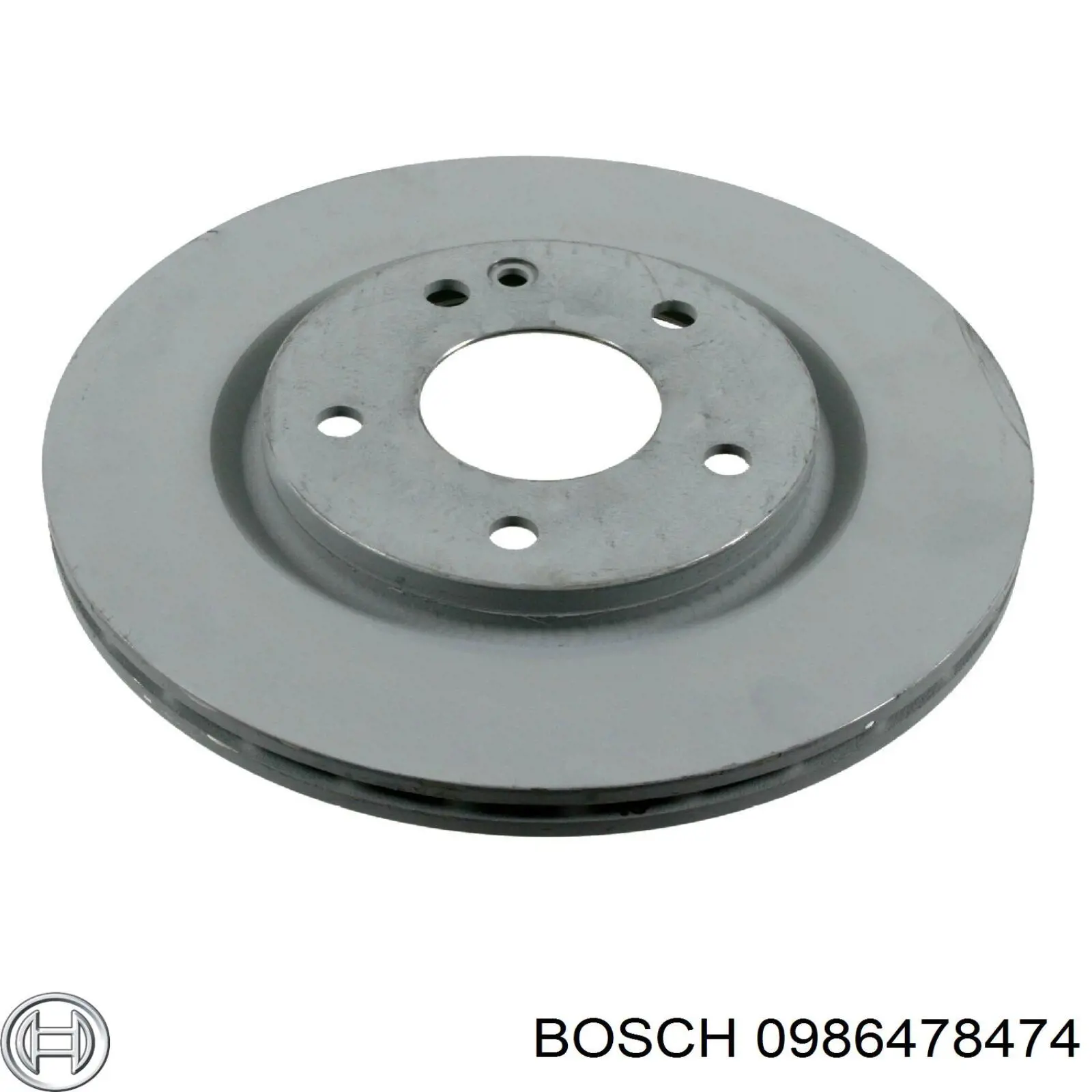 Передние тормозные диски 0986478474 Bosch