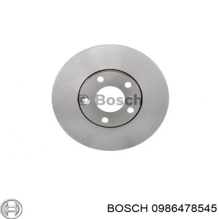 0986478545 Bosch диск тормозной передний
