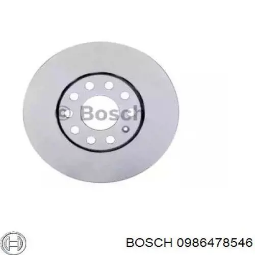 0986478546 Bosch Диск тормозной передний
