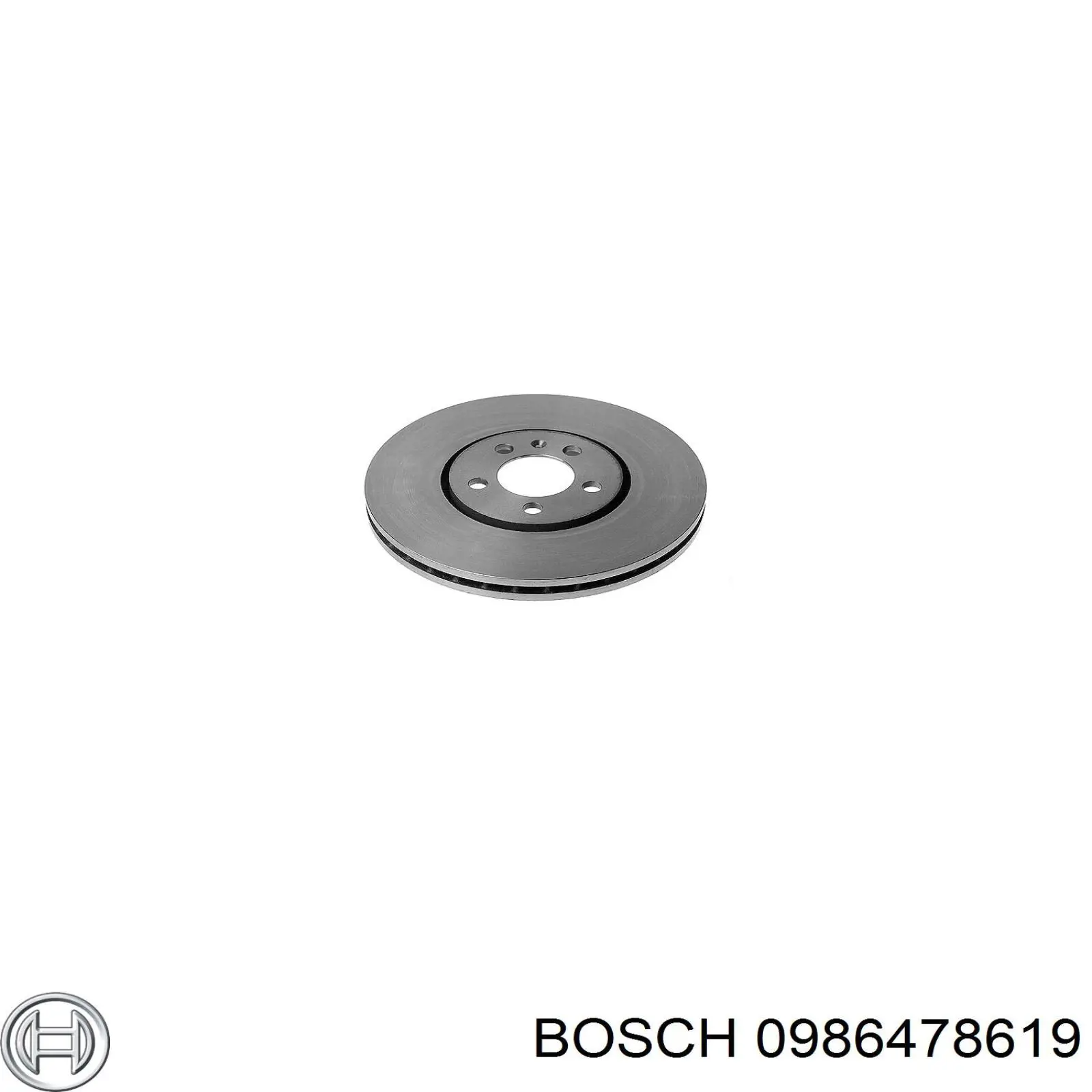 Купить 0986478619 Bosch Ротор тормозной