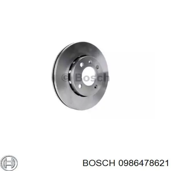 0 986 478 621 Bosch диск тормозной передний
