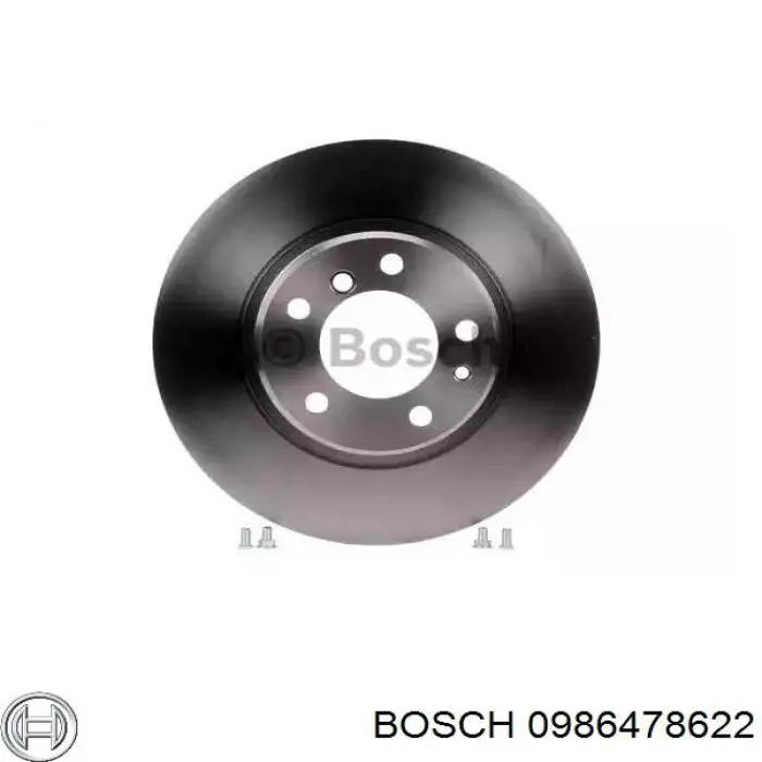 0 986 478 622 Bosch диск тормозной передний
