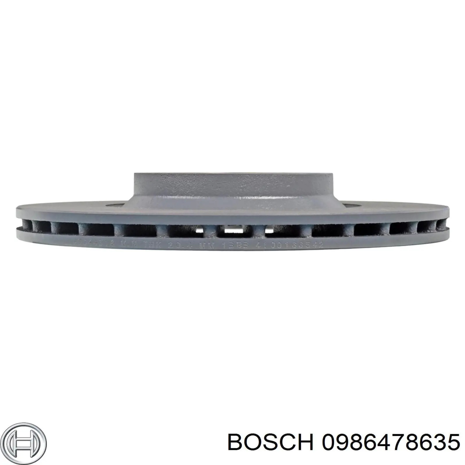 Купить 0986478635 Bosch Ротор тормозной