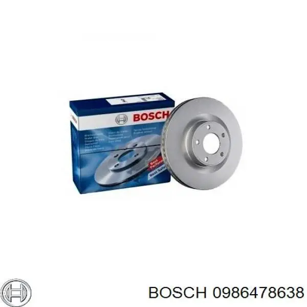 Купить 0986478638 Bosch Ротор тормозной