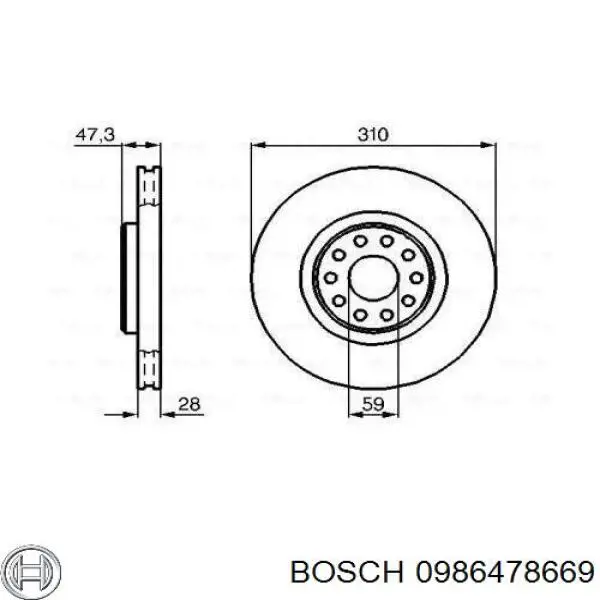0986478669 Bosch