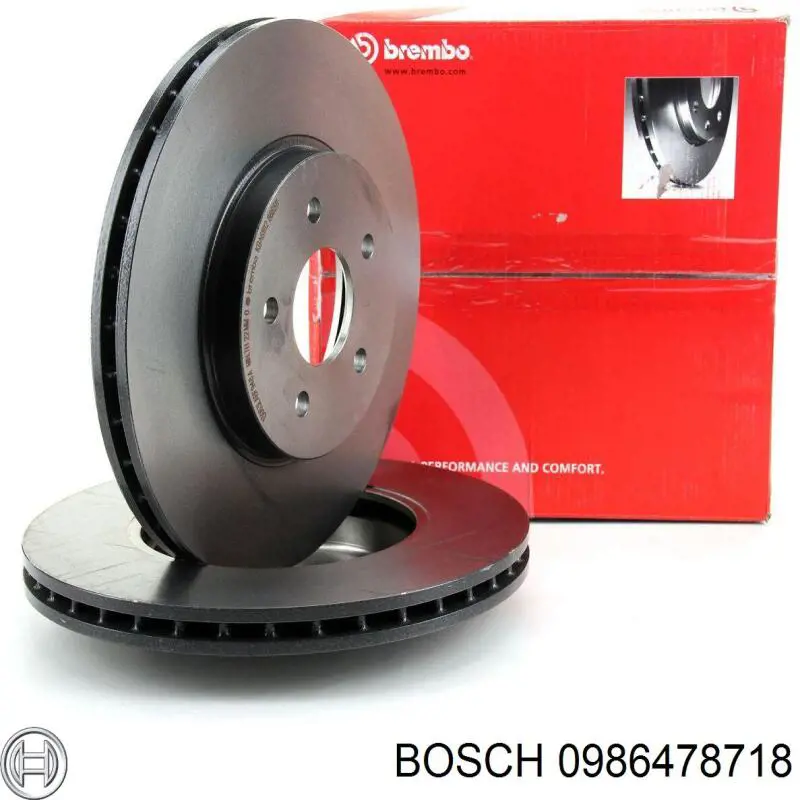 Купить 0986478718 Bosch Ротор тормозной