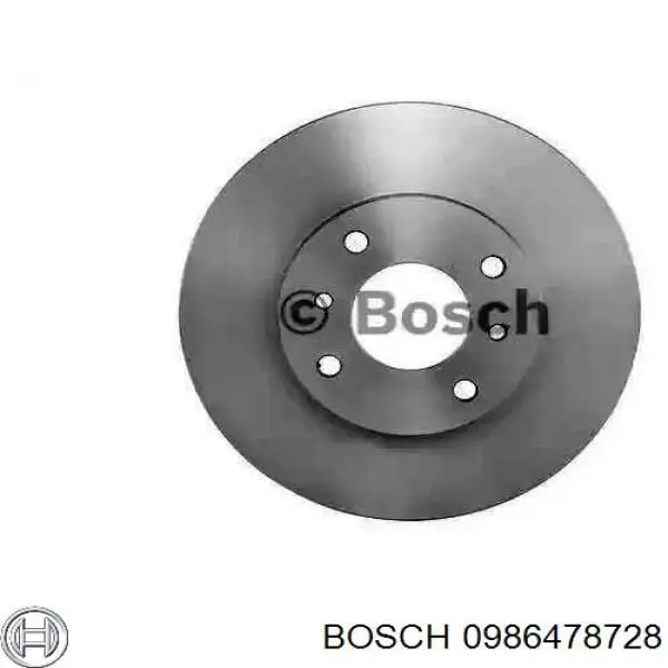 0986478728 Bosch тормозные диски