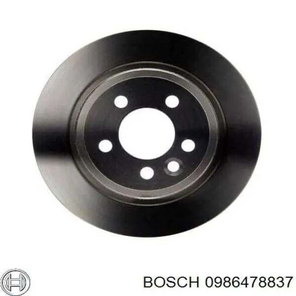 Тормозные диски 0986478837 Bosch