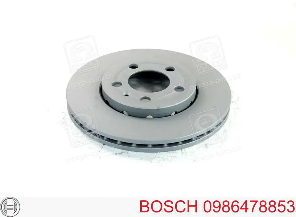 0986478853 Bosch диск тормозной передний