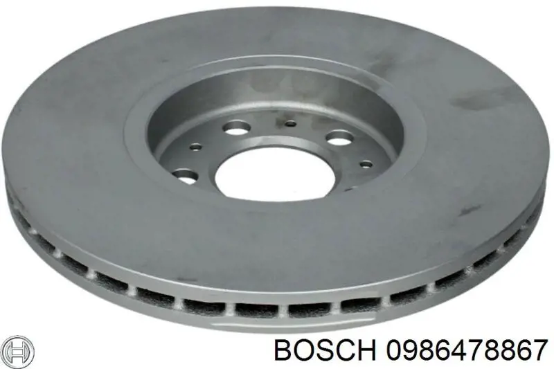 0 986 478 867 Bosch диск тормозной передний