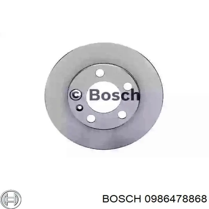 Диск гальмівний задній 0986478868 Bosch