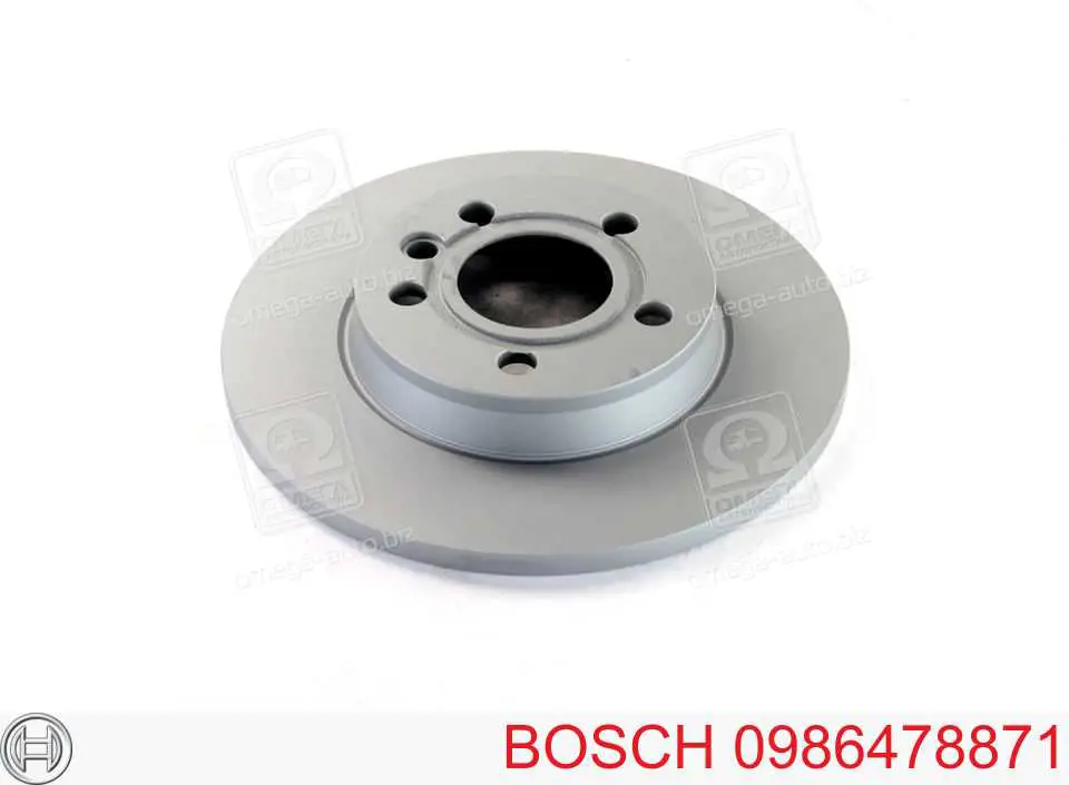 Тормозные диски 0986478871 Bosch