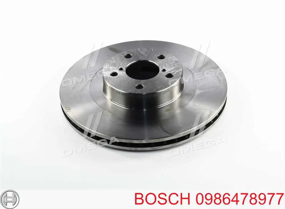 0986478977 Bosch диск тормозной передний