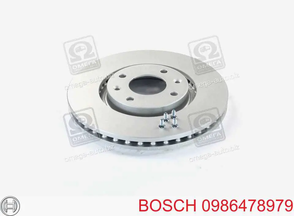 Диск тормозной передний Bosch 0986478979