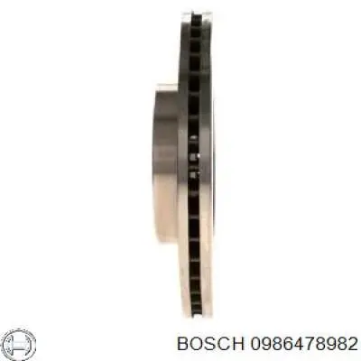 Передние тормозные диски 0986478982 Bosch
