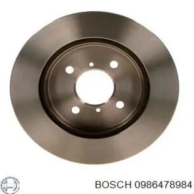 Гальмо дискове переднє 0986478984 Bosch