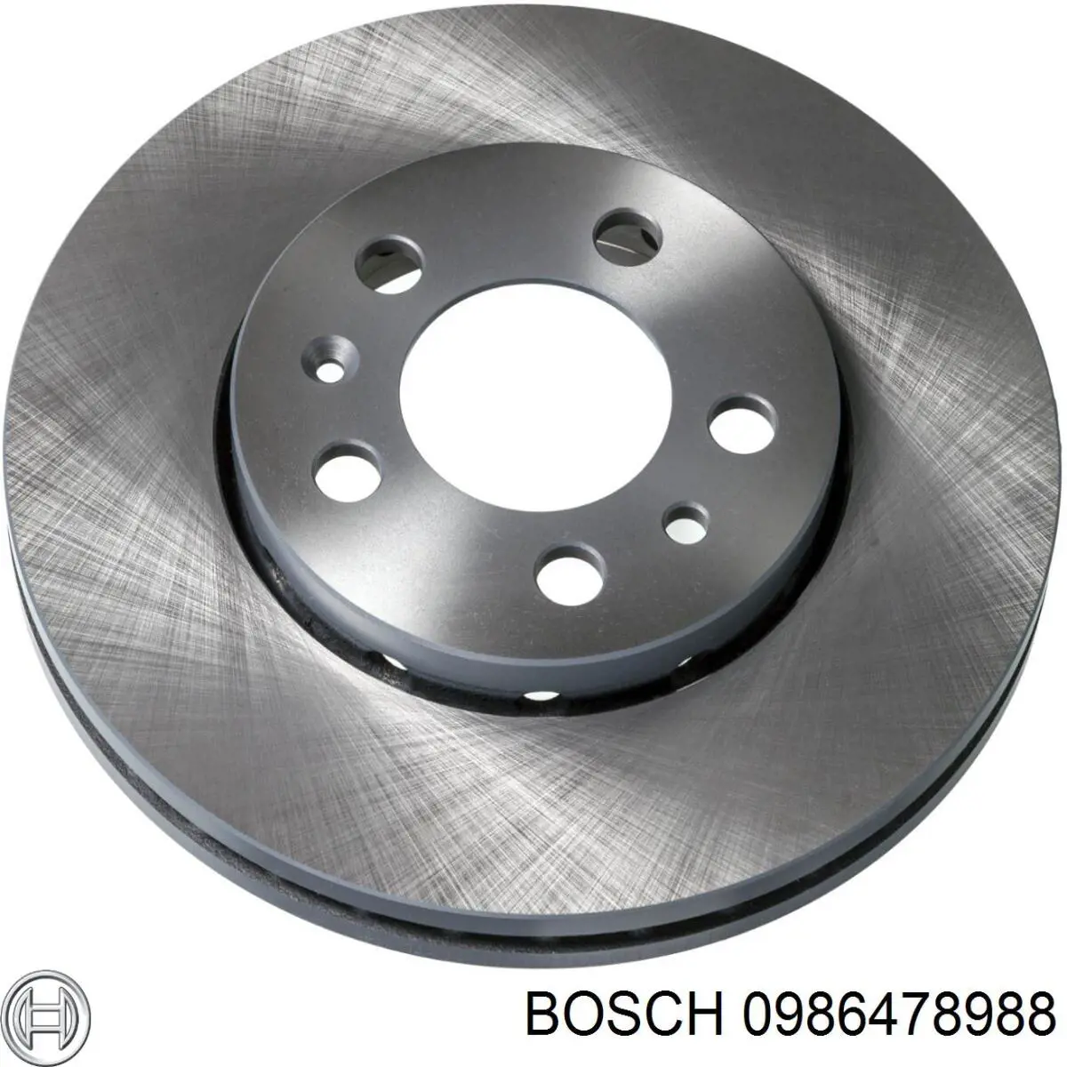 Диск гальмівний передній 0986478988 Bosch