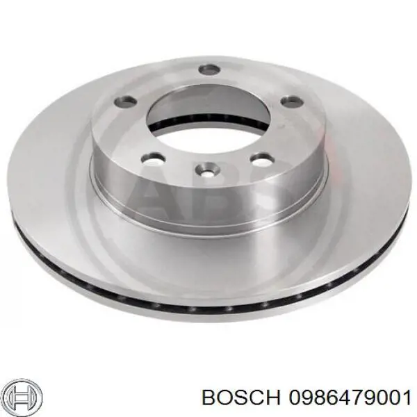 0986479001 Bosch Диск тормозной передний